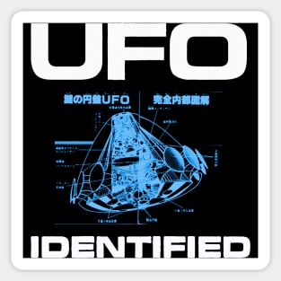 UFO-IDENTIFIED Sticker